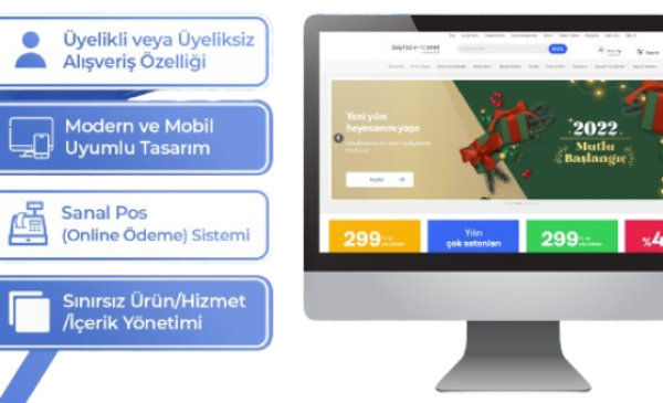 Zaytoz Mağaza Açma Sistemli E-Ticaret Yazılımı